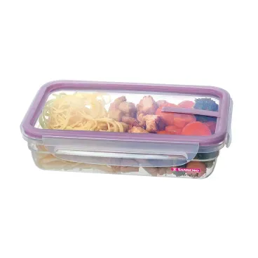 Pote Hermetico com Trava Sanremo Roxo 820ml